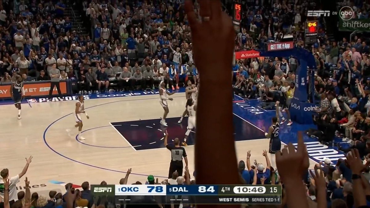 can the Mavericks not put seats directly below the main camera feed, thanks