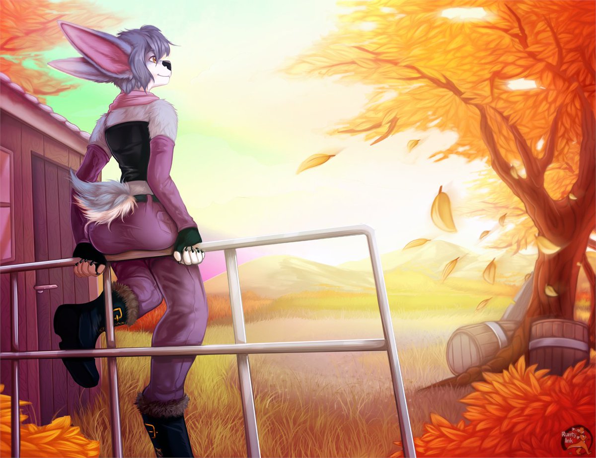 Arcti in Nature - For Snax

More can be found on my website at runtyink.com

#furry #furryart #art #commission #illustration #rabbit