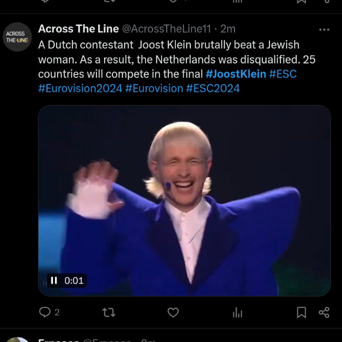 _itsmedebbie's tweet photo. The audacity! Shame on you @AcrossTheLine11 for spreading this false statement! Disgusting! 🤮 #Justiceforjoost #JoostKlein https://t.co/nh4DFIYkP6