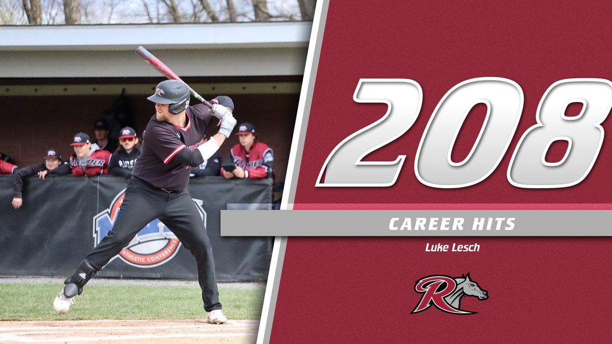 With that last home run Luke Lesch collected his 208th career hit moving into the top 10 in program history! 

#GoBroncs | #MAACBaseball