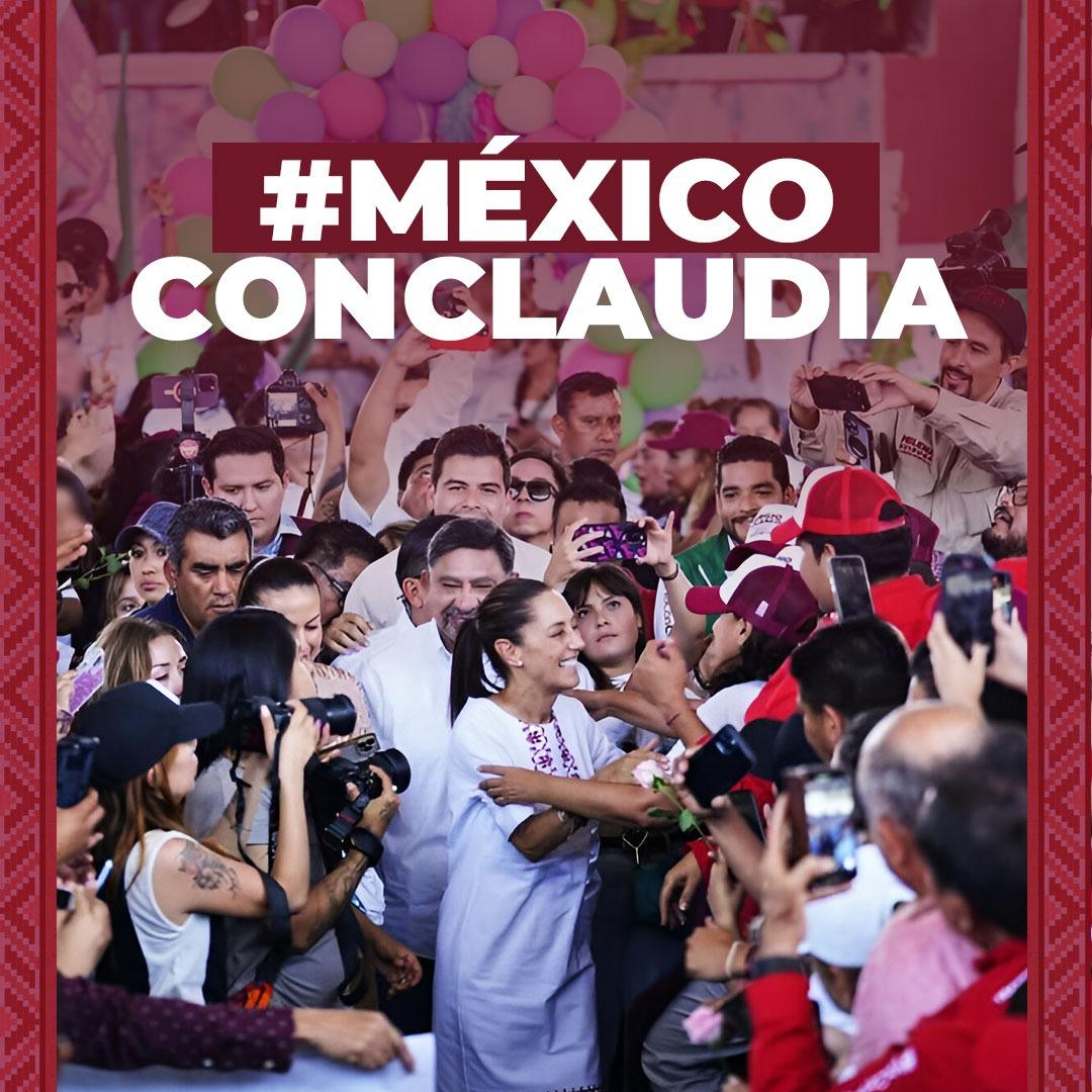 #MexicoConClaudia 
#ConTokioClaudia
Todo México en apoyo....