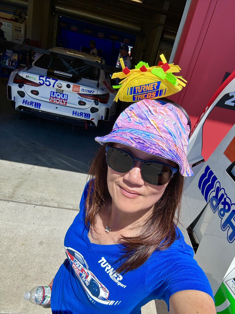 M2nurse's tweet photo. Of course we had tacos today to celebrate #557! @Turnermotrsport #TeamTaco https://t.co/AJIBbTey89