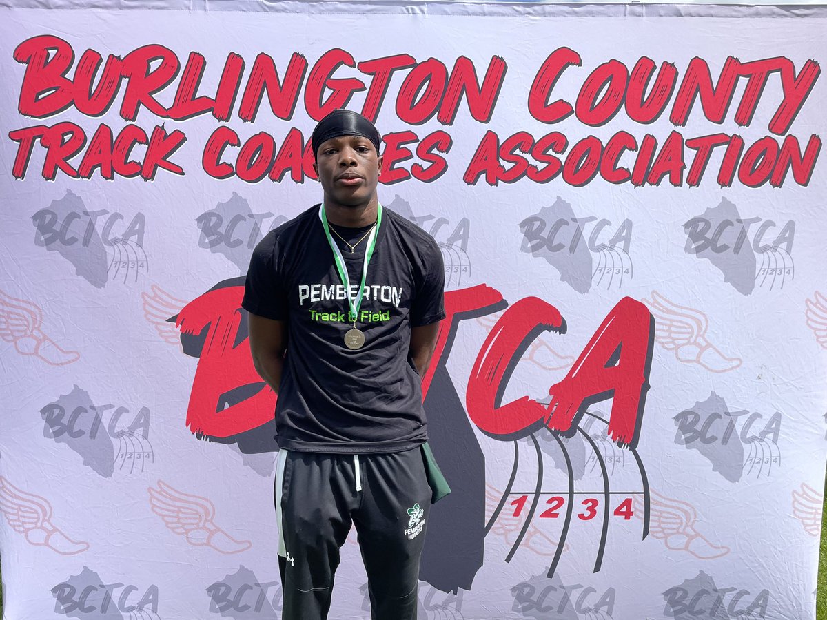 Congratulations to Zion Grissom for placing 6th in the long jump