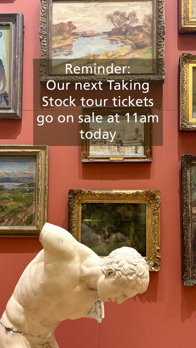 Delve behind the scenes of Manchester Art Gallery’s remarkable collection on a tour of #MAGTakingStock 🎟️manchesterartgallery.org/taking-stock/