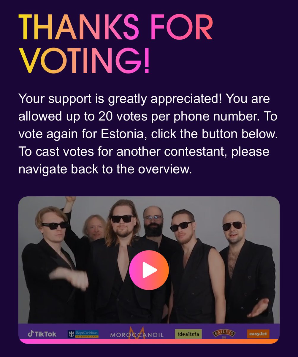 marcusarabius's tweet photo. #Estonia #Eurovision https://t.co/FtXCOHxtXn