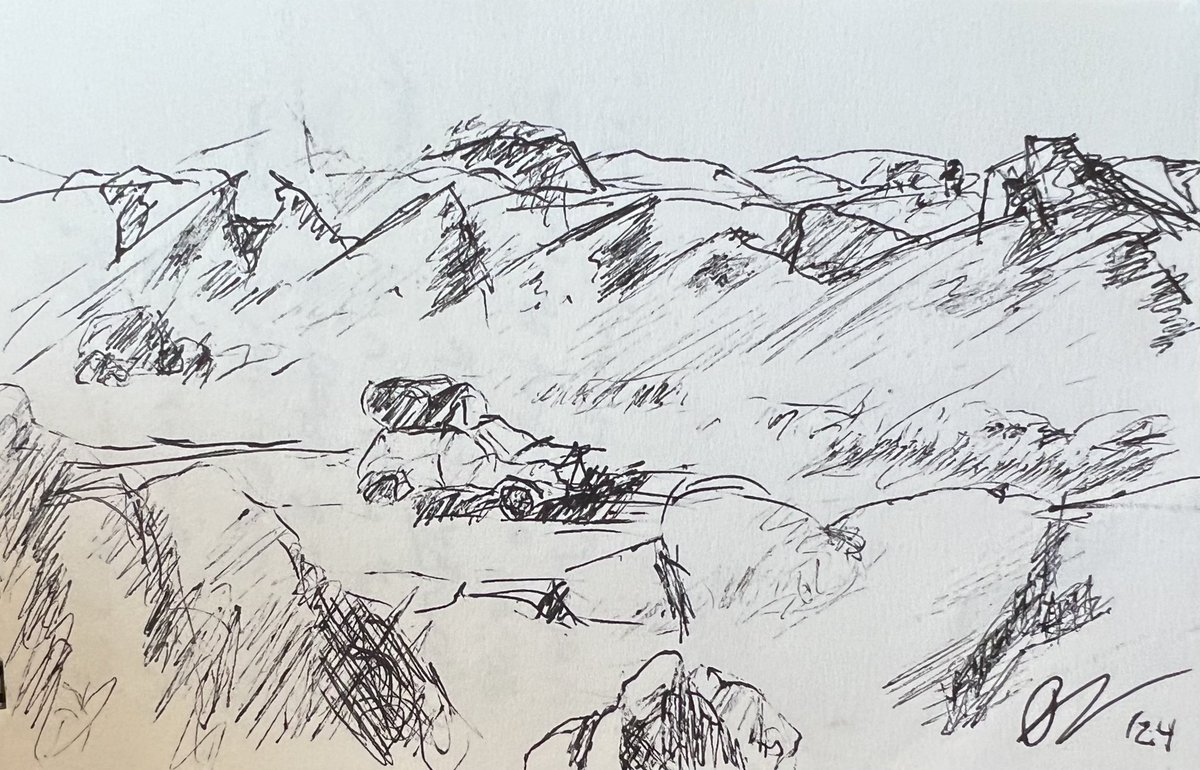 One of a couple sketches from my trip 2 the canyon country!