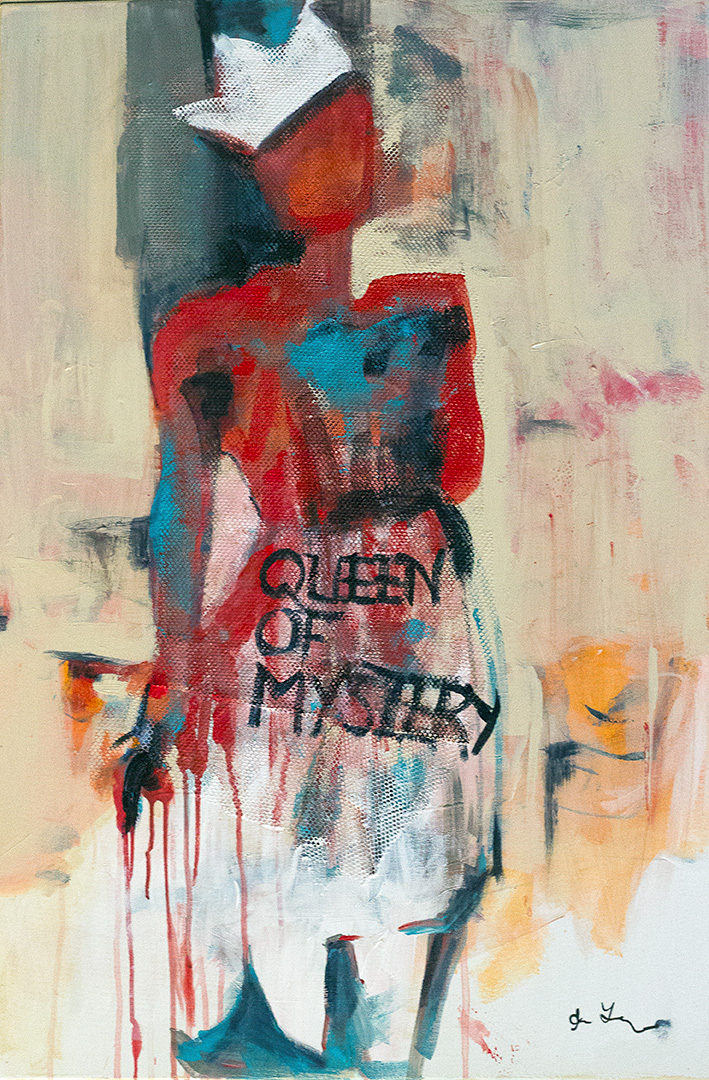 Queen Of Mystery - 36 x 24 in