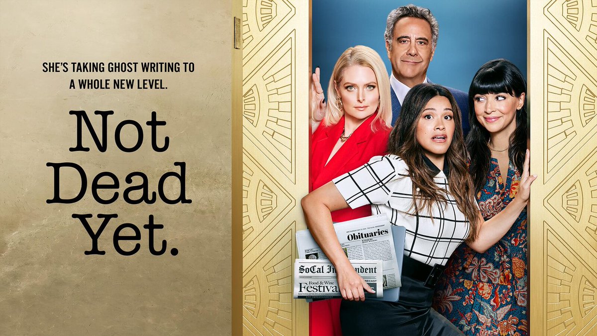 Gina Rodriguez'in başrolünde yer aldığı komedi dizisi #NotDeadYet, iki sezonun ardından ABC tarafından iptal edildi.
