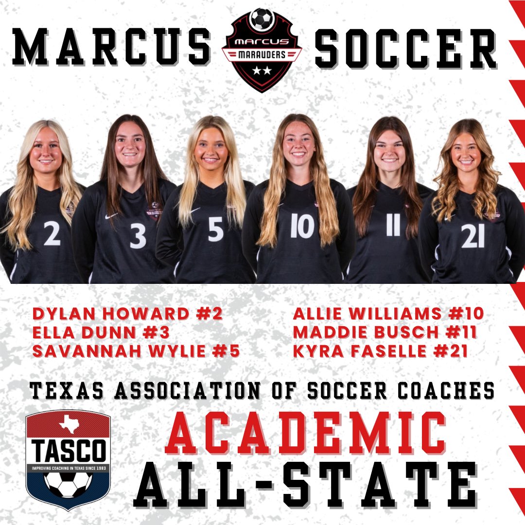 Congrats to these seniors on being awarded TASCO Academic All-State!