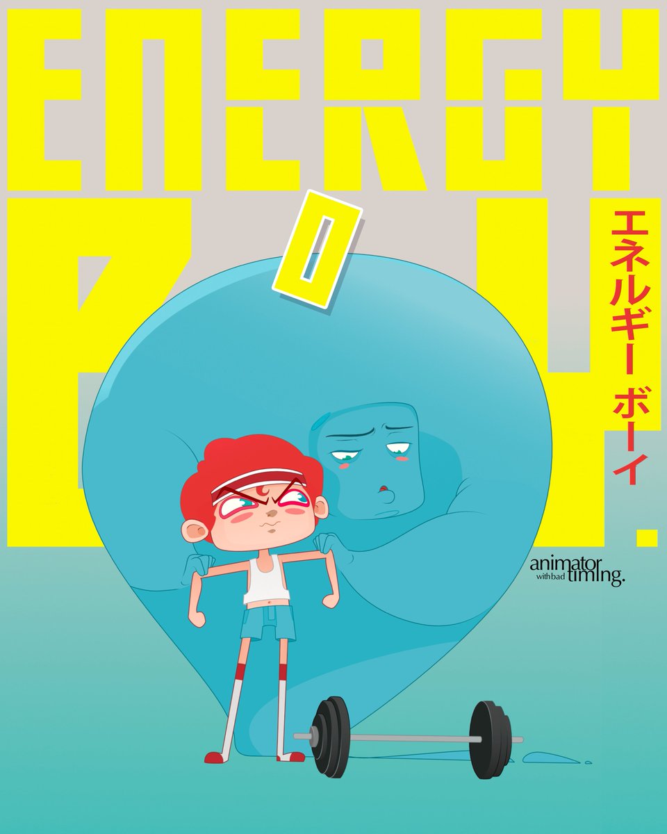 Energy Boy || Original 2D Concept Poster Design #anime #illustration #indieartist #mangaart #posterdesign #アニメ #漫画 #CartoonArt #conceptart #ComicArt #rebirth #イラスト好きな人と繋がりたい #indieanimation