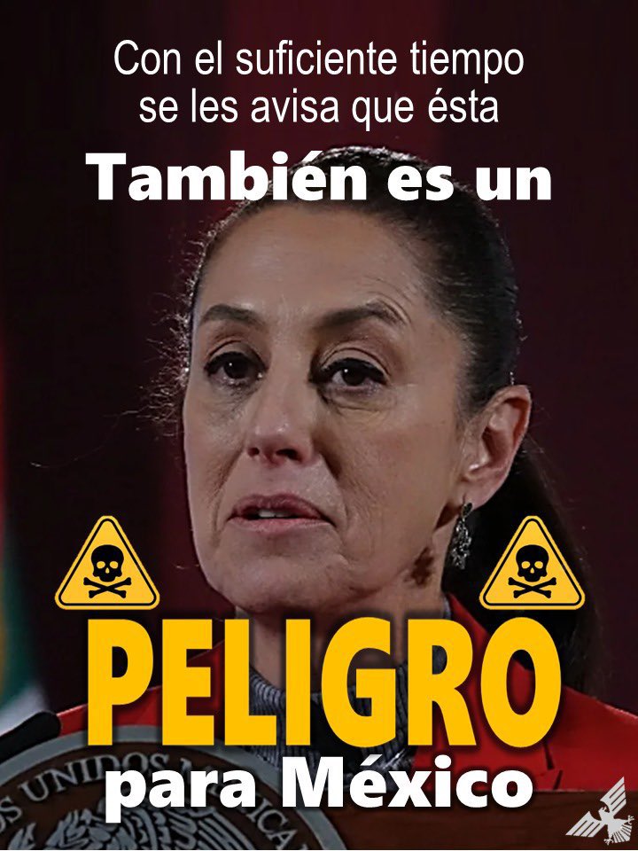 @Claudiashein #Claudia_LaNegligenteCriminalImpune #ClaudiaEsUnPeligroParaMexico #DespiertaMéxico ⚠️⚠️⚠️