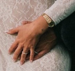 Their new wedding bands 💍🩷