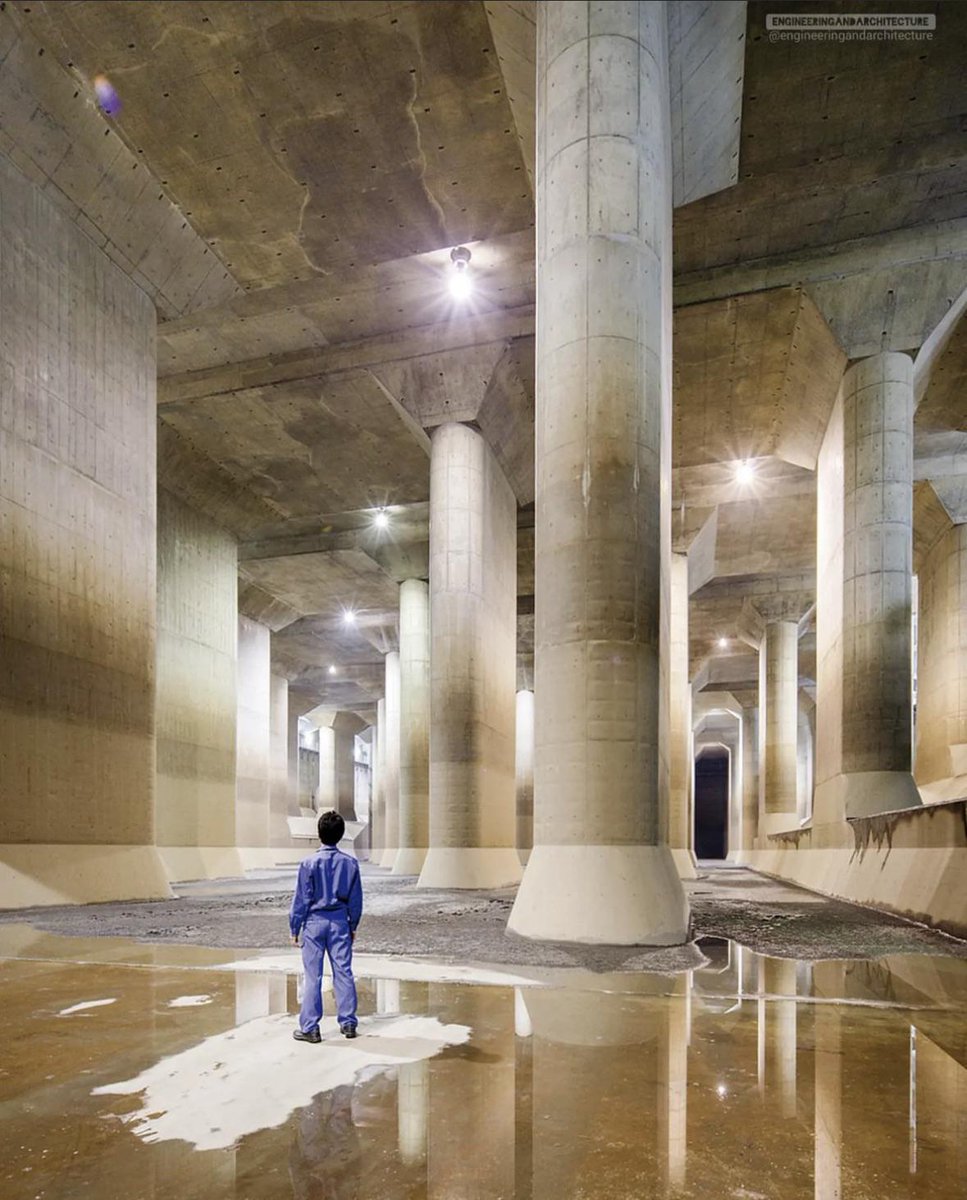 Tokyo's flood tunnels
