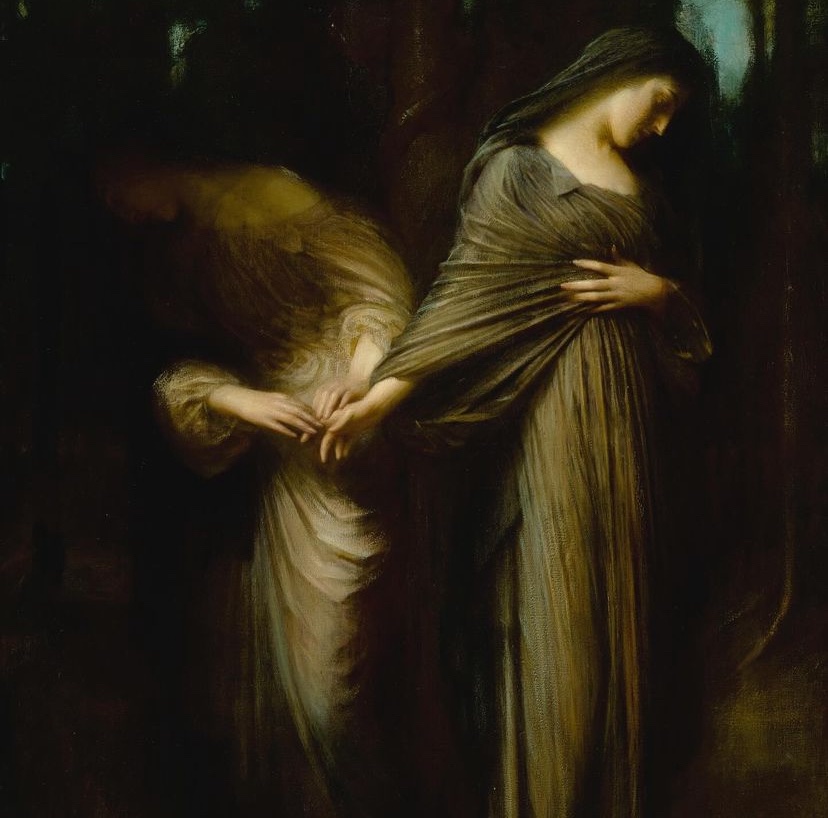 “Farewell (Vale)” by Arthur Hacker, 1913, oil on canvas