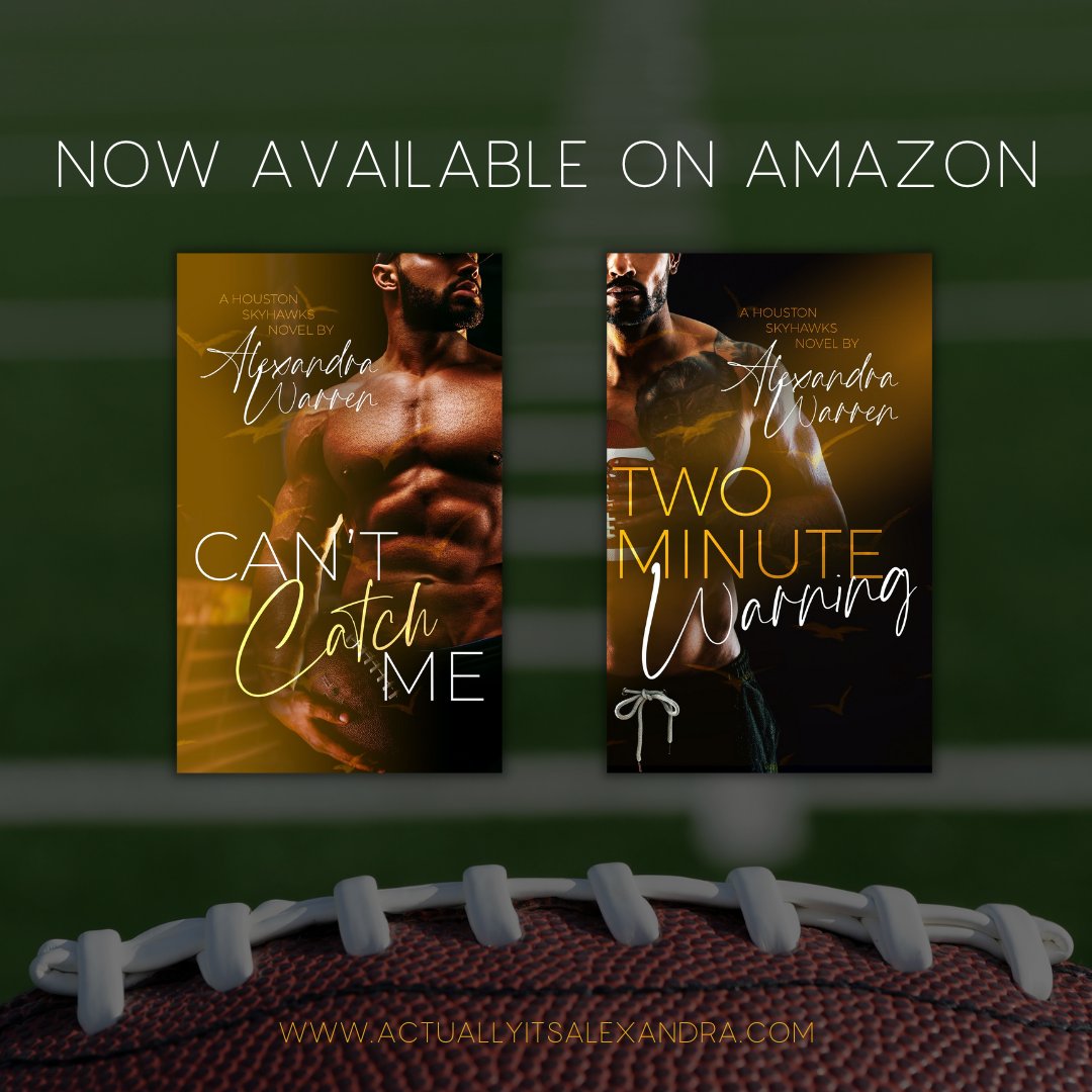 Your Weekend Reads 💛🏈 Get Book 1 and 2 of The Houston Skyhawks Series, now available in all formats --- amzn.to/4dCEAmt And if you haven't already, check out Hail Mary: A Houston Skyhawks Mini, exclusively available on my website --- …andra-warrens-book-shop.myshopify.com/products/hail-…