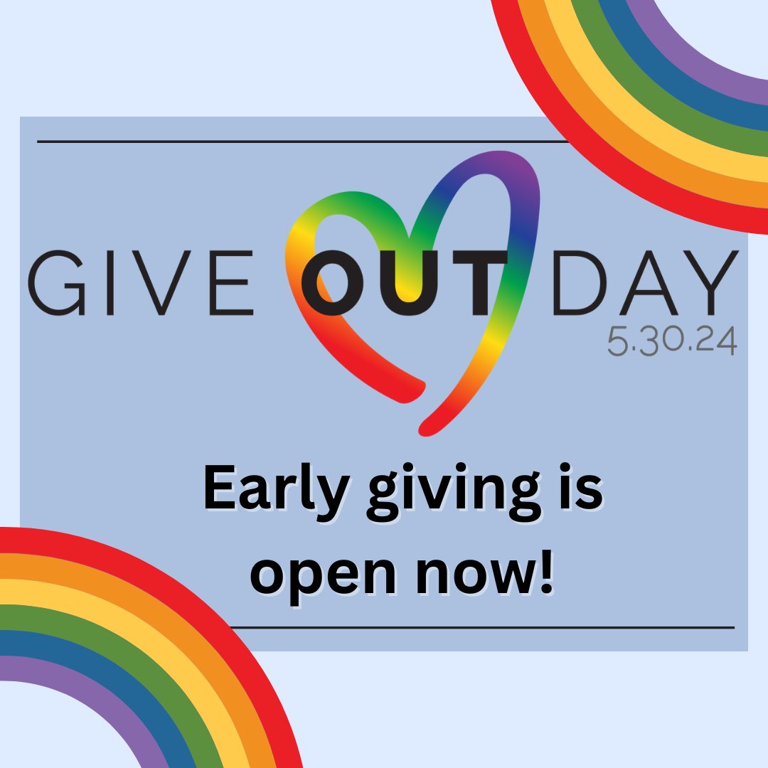 Are you passionate about LGBTQ+ Literature? Please help us continue to promote LGBTQ+ writers, publishers, and other literary professionals by donating to our #GiveOUTday campaign! ⁠ giveoutday.org/organization/S… #lgbtq #lgbtqnonprofit #givingday #giving #donations #lgbtqliterature