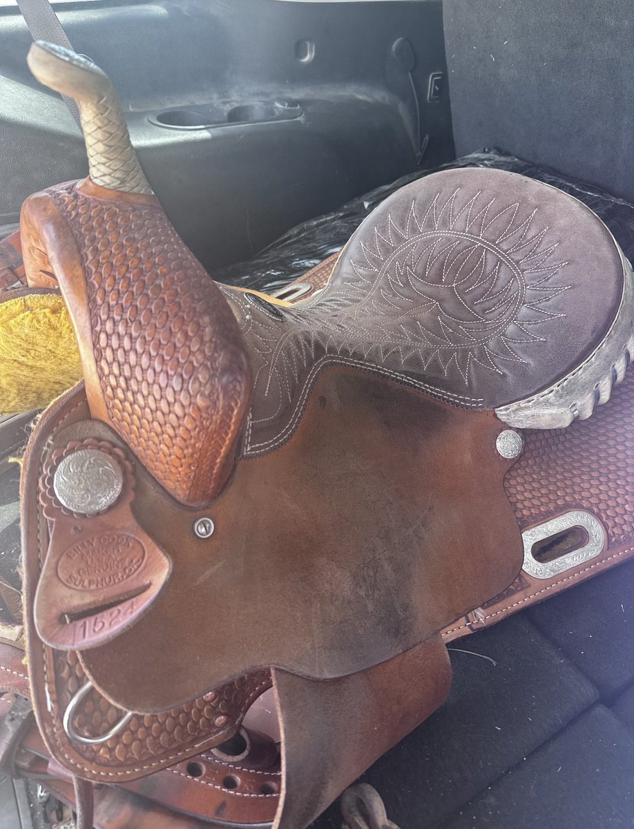 Got 12 a pretty sweet saddle