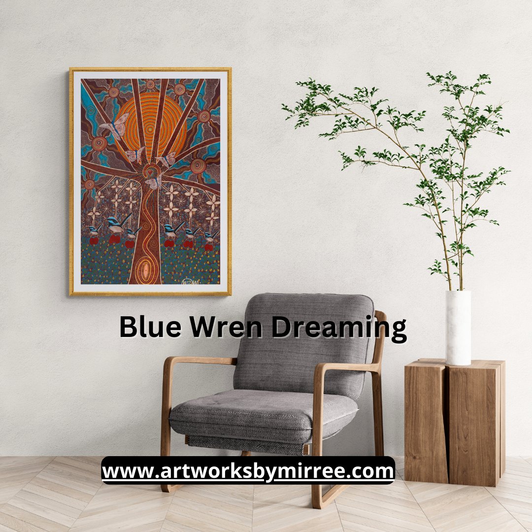 Dreamtime Collection is now available - make me an offer, visit us online today, featuring award winning @artbymirree #indigenous #contemporaryart #artcollectors #Australia #birds #BirdsofAustralia #australianbirds #wildlifeart #birdart #artcollector #fineart #owl
