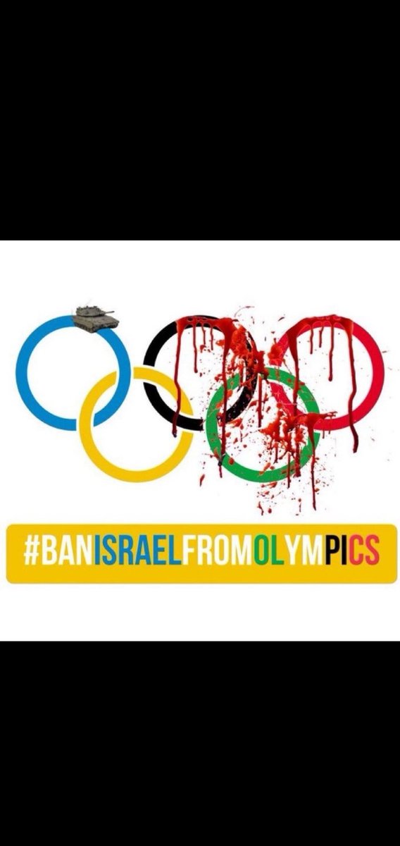 Israhell must be banned from the Olympic games