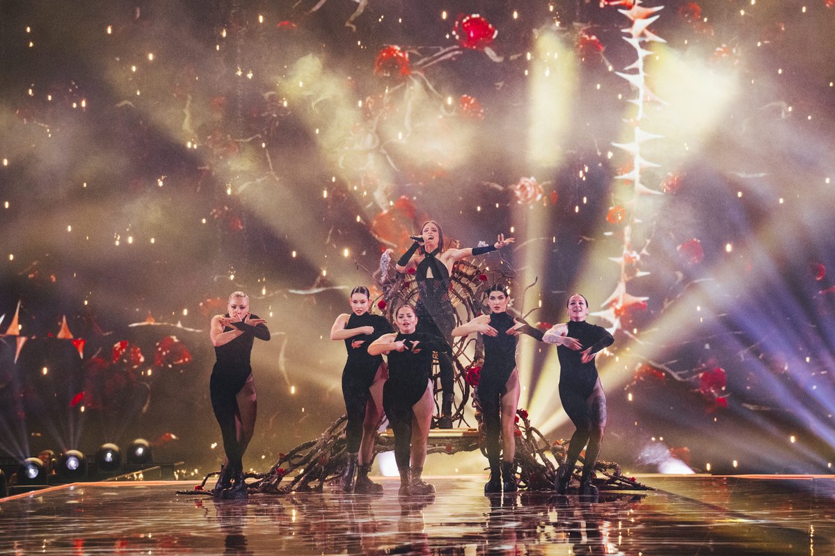 #ESC24 #Eurovision2024 L'esibizione di @angelinamango_ nella Grand Final 🇮🇹 TOTAL! 🌶 @Eurovision 📸 Sarah Louise Bennett & Corinne Cumming / EBU