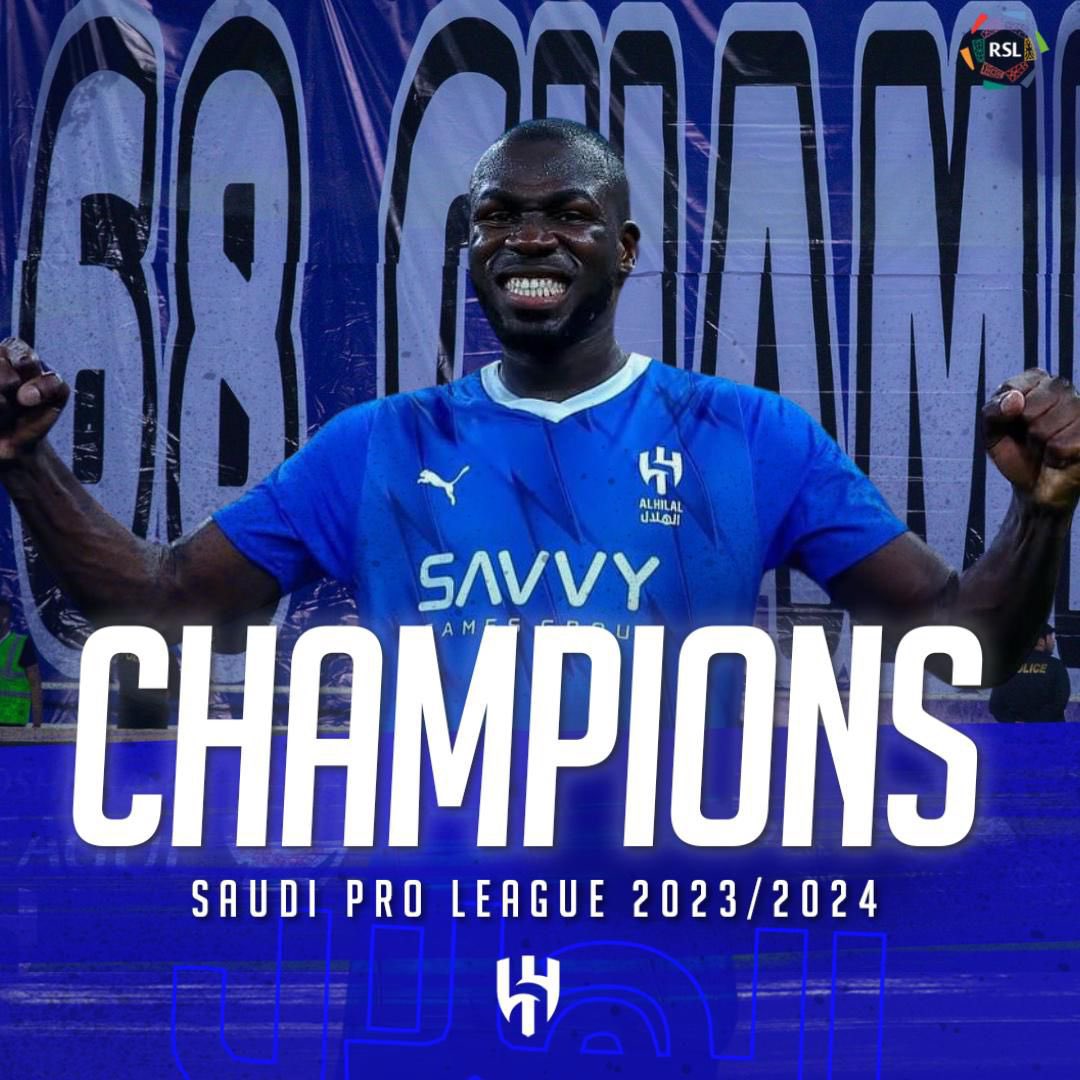 Al Hamdoulilah 🙏🏿

We are the #CHAMP19NS 🥇

#KK #AlHilal68 💙