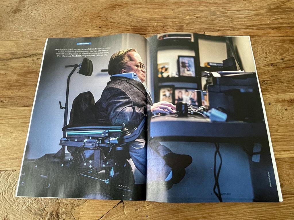 We gaan Rick echt missen! In het RD-interview stond dat Rick het mooiste verhaal uit de Bijbel het verhaal vond van de vier vrienden die hun vriend tot Jezus brachten. Dat is de beste plek!