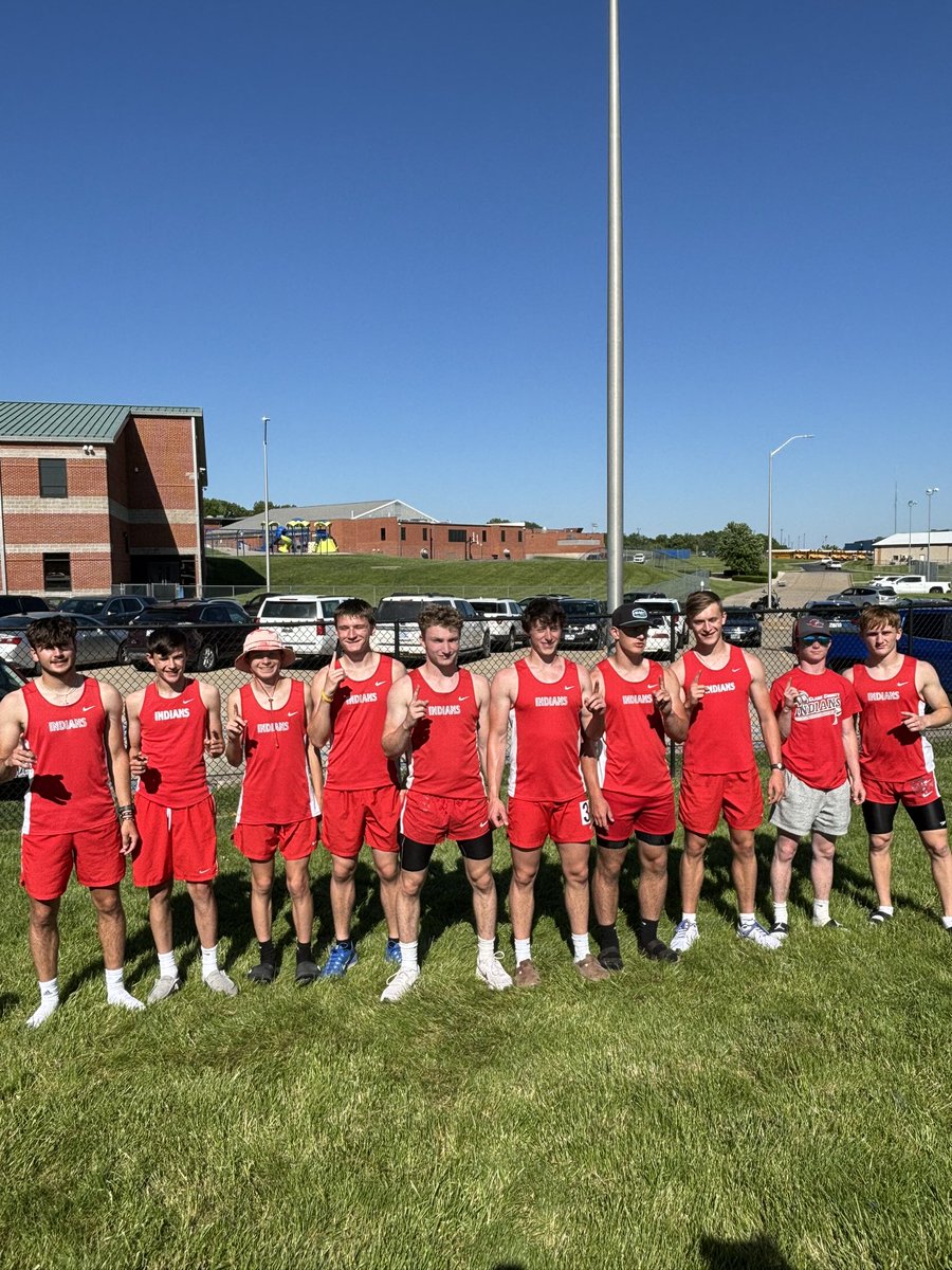 BethelJaden's tweet photo. Clark County boys are your sectional champions scoring a total of 106 points today! 13 Indians and 2 Lady Indians are advancing to the state competition next weekend in Jefferson City! What a day to be an Indian! @ClarkCoIndians https://t.co/U3bK19Q12D