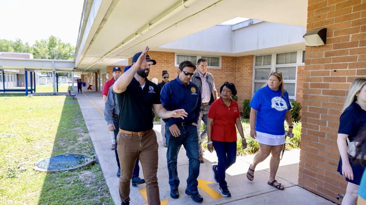 I surveyed the damage today in Tallahassee from the severe weather we experienced yesterday. State agencies have been deployed to assist the local officials with relief and recovery efforts. I also stopped by the Hope Florida bus, which is at Sabal Palm Elementary to help those…