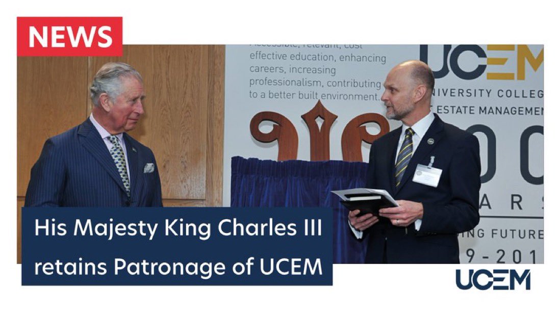 All of us are @StudyUCEM are honoured to announce that King Charles III will retain his Royal Patronage of UCEM. ucem.ac.uk/whats-happenin…