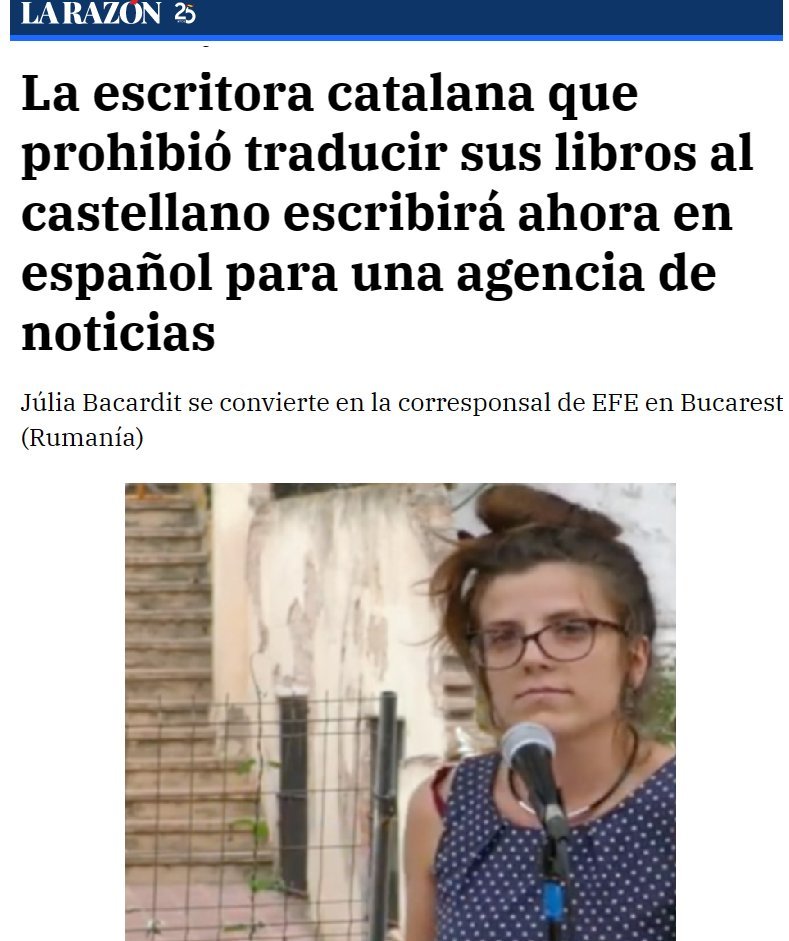 Odian lo español. Y al final es lo español lo que les da de comer. Así tantos separatistas.