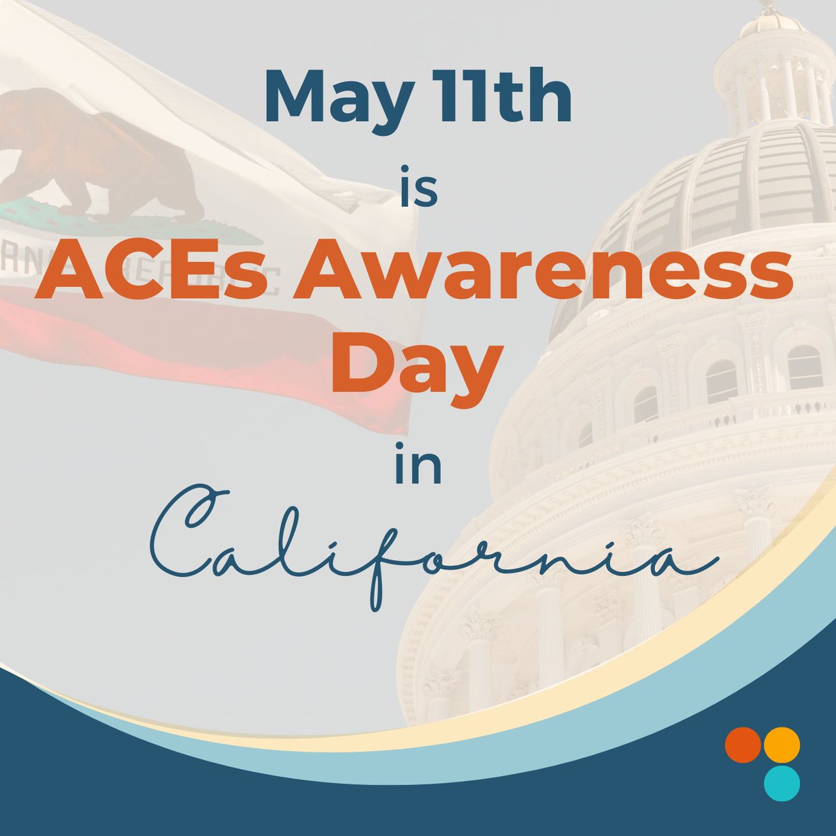 Gov. @GavinNewsom proclaimed May 11, as ACEs Awareness Day in CA. “On ACEs Awareness Day, we uplift the need to increase understanding of ACEs and their potential long-term negative health impacts, and spread the word on evidence-based healing strategies for all Californians.”