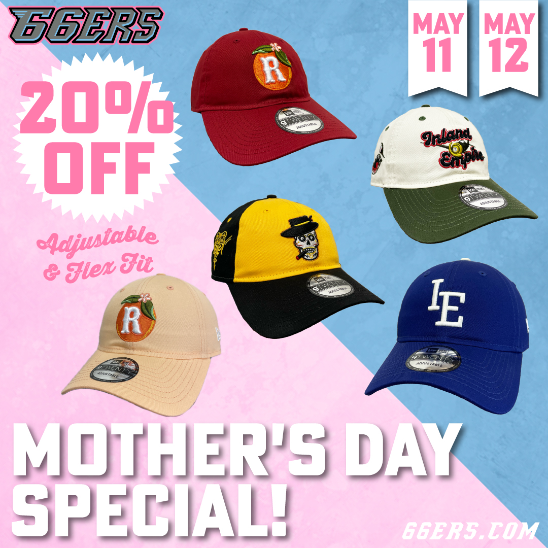 Give your mom the gift she deserves this Mother's Day! Enjoy an exclusive discount on all of our adjustable caps during our Mother's Day sale 💐 Shop the 66ers store now! ie66ers.milbstore.com/collections/al…