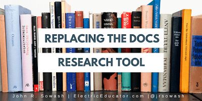 Replacing the Research tool in Google Docs feedproxy.google.com/~r/TheElectric… #googleedu #gafe