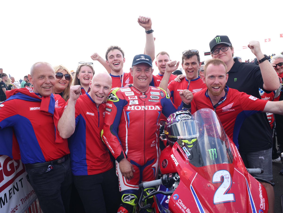 The tens of thousands of race fans who attended the @briggs_niroi NW200 didn’t go home disappointed after a day of action as Glenn Irwin won his 11th consecutive Superbike race to become the event’s most successful premier class competitor. Full story tinyurl.com/2cge38fk