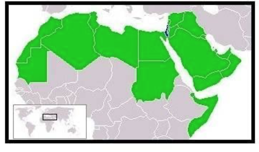 1/6 of 1% of the Middle East, the world's only Jewish country, surrounded by over 50 Muslim countries. Yet this speck of blue gets more attention, defamation, & hysteria directed at it than any other nation. Anyone think this would be the case if Israel weren't Jewish?