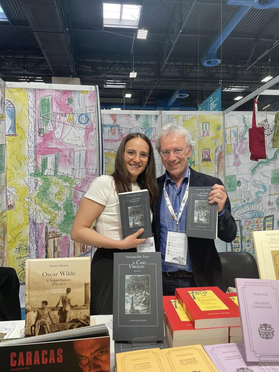 Vi aspettiamo al Padiglione 3 Stand R113
Disponibili copie autografate di “Il caso Virgilio” di Vittorio Del Tufo #ColonneseEditore #mthrillergotico #virgiliomago #esoterismo