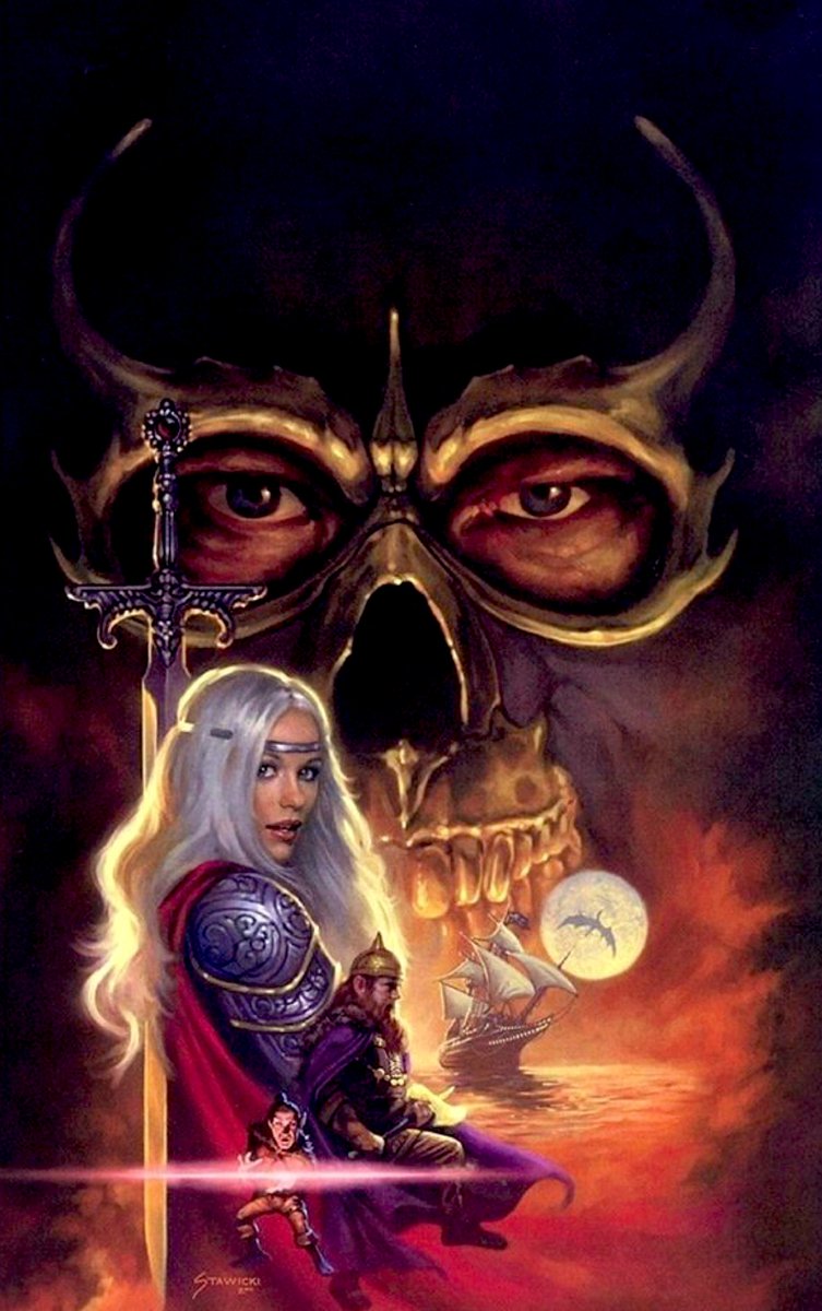 ‘The Search for Magic (Dragonlance): Tales from the War of Souls’ cover, 🎨 by Matt Stawicki