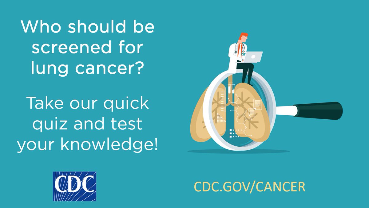 Questions about lung cancer screening? Take our quick quiz to get the answers:  bit.ly/3U950DG