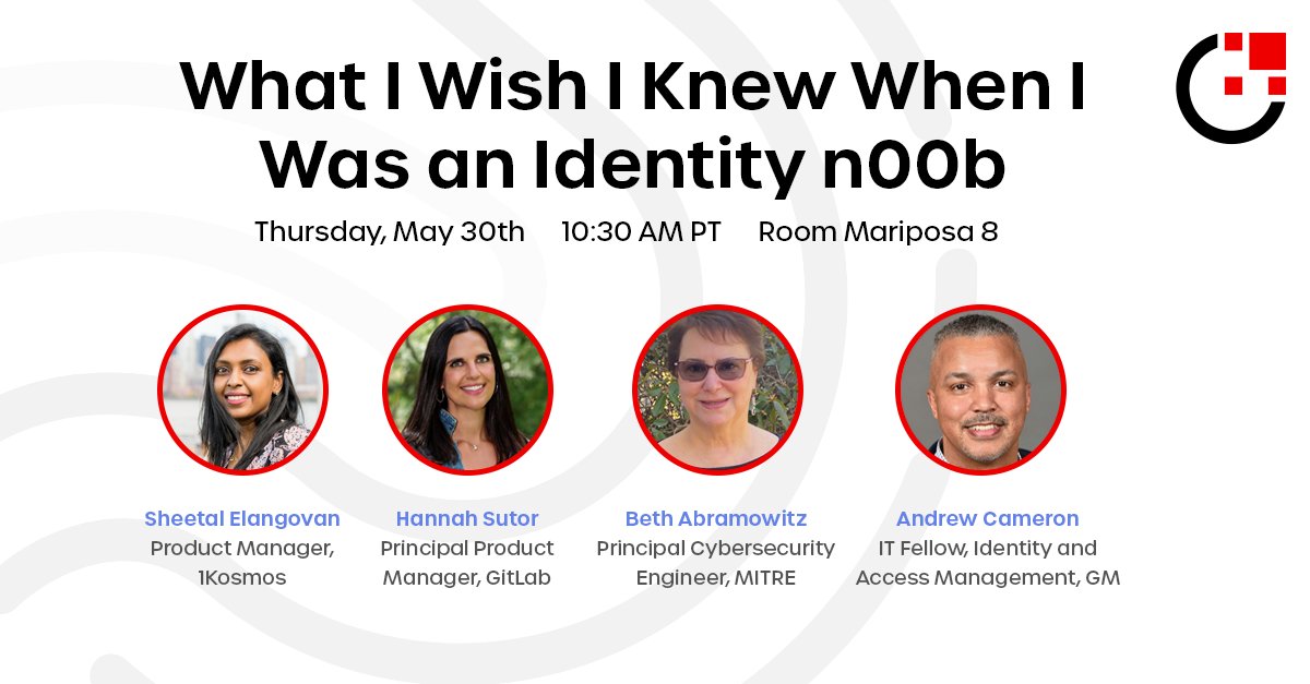 Join our session at @Identiverse where a powerhouse panel of industry veterans will uncover the real secrets of identity, from rookie blunders to unexpected triumphs. Learn more and book a time to meet with us after the session: 1kosmos.com/event/identive… #Identiverse #Identity