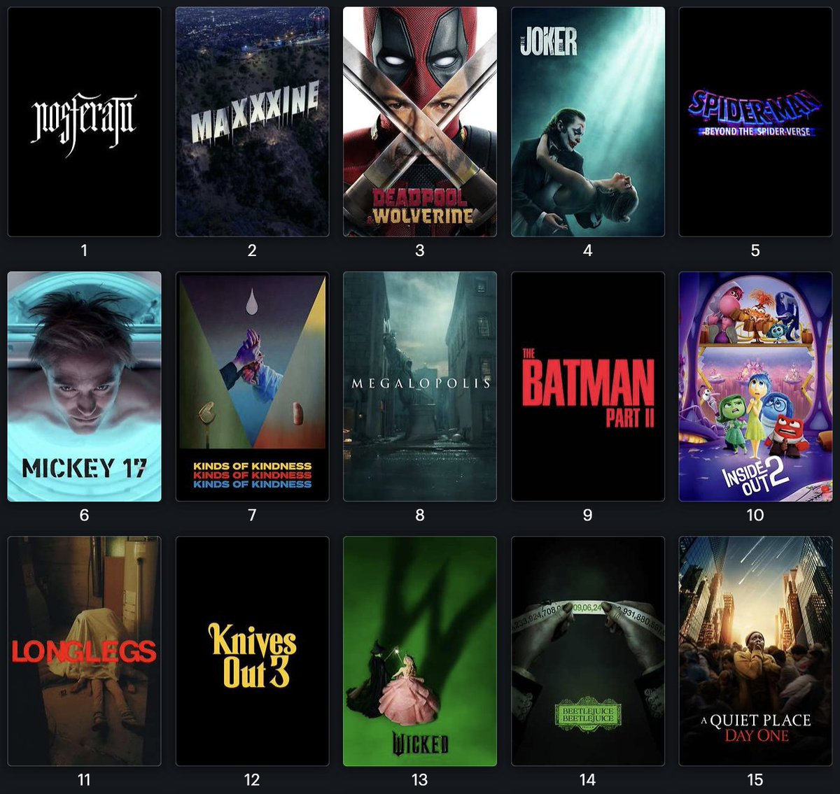 letterboxd's tweet photo. MaXXXine is currently the second most anticipated film on Letterboxd. 🎥👠 https://t.co/Sx5IJVoHJH