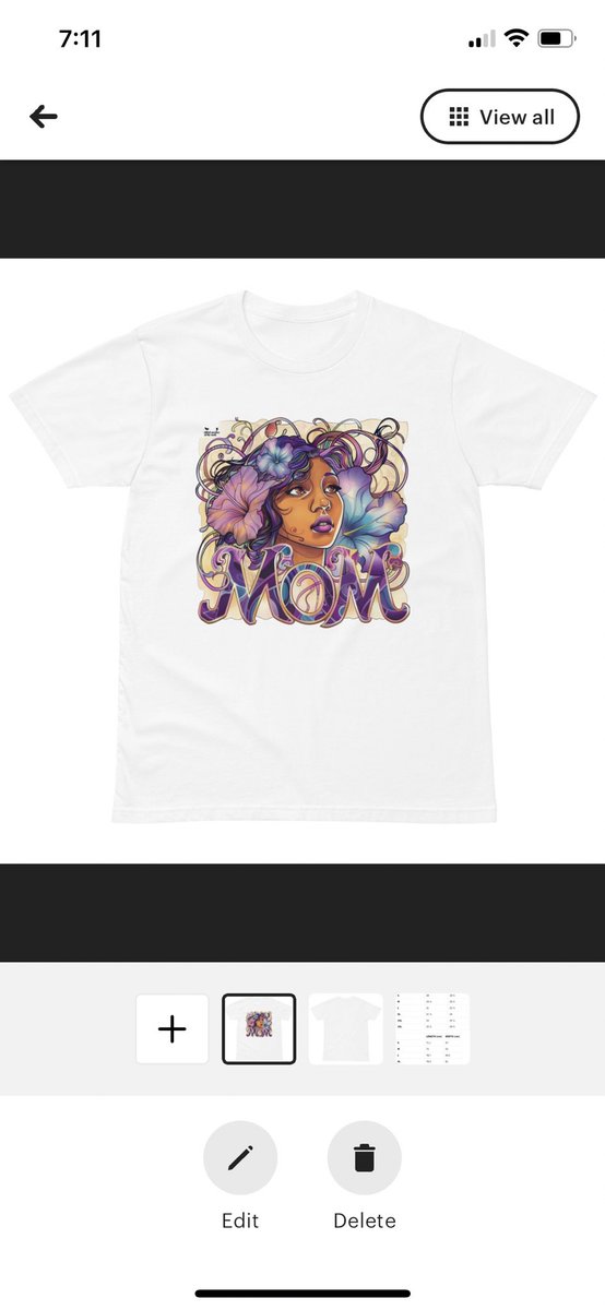 Here a shirt we have for Mother’s Day if you would like to order you can get it on our Etsy shop divine eternal legacy divineeternallegacy.etsy.com we have a coupon for free shipping when you use the code LEGACY #BlackOwned #BlackOwnedBusiness #blackownedclothing #mothersdaygift #etsy
