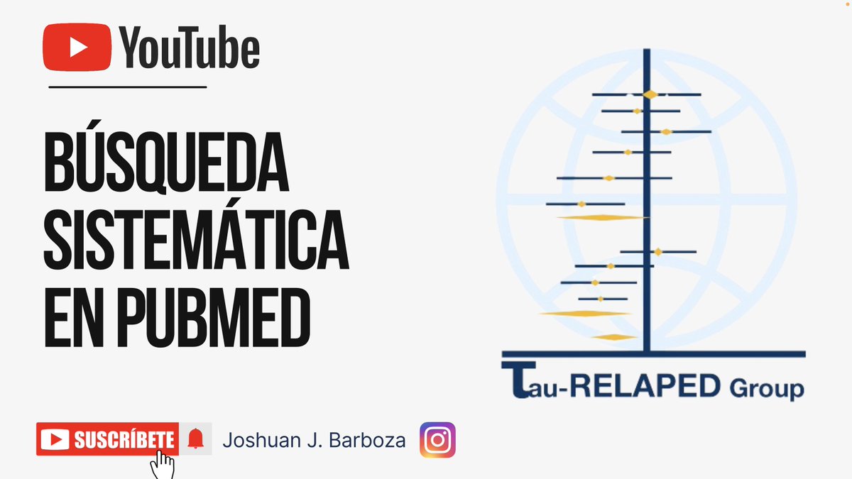 Búsqueda sistemática en Pubmed

En esta clase aprenderás cómo realizar correctamente la búsqueda en Pubmed para tu trabajo de investigación.
youtu.be/mOQh033sKWw?si…

Ingresa, comenta, comparte.
#Pubmed #research #Science