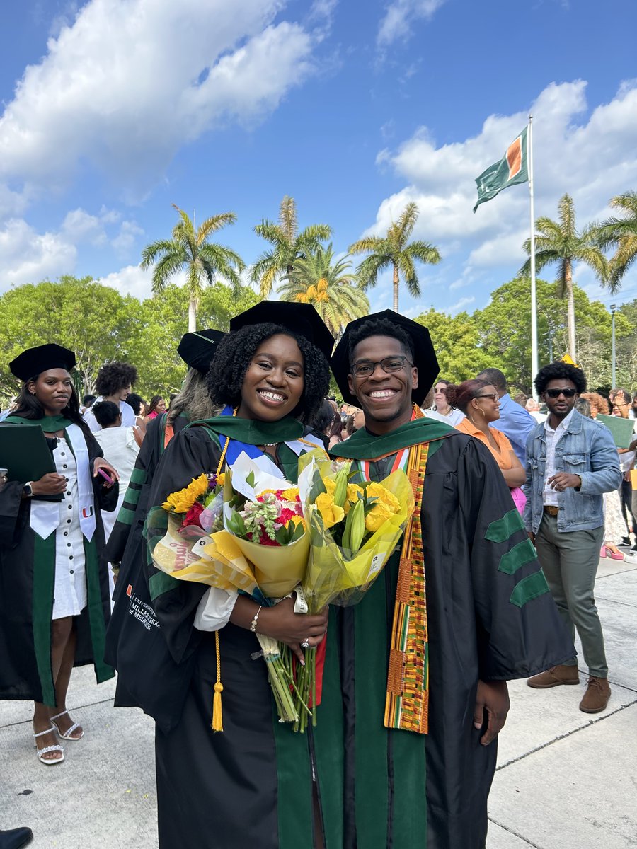 Congratulations #MedCanes #Classof2024 – you are officially doctors! 🩺 And your journey is just beginning! May you continue to inspire, heal and transform the future of medicine. 🙌 Stay tuned as we share more moments from today's #Commencement 🎉🎓