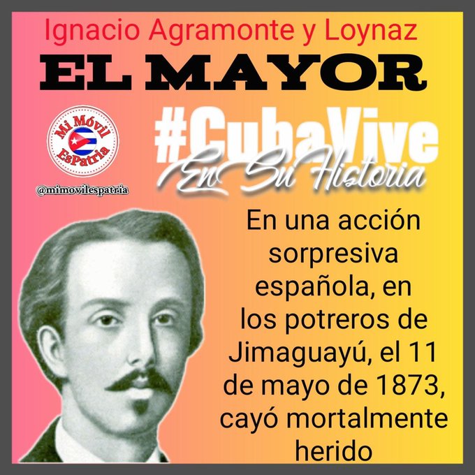 El ejemplo de la vida, obra y muerte en combate hace 151 años de Ignacio Agramonte y Loynaz, El Mayor, es motivo de permanente homenaje para los habitantes del territorio que lo vio nacer.#SantiagoDeCuba #CubaViveEnSuHistoria @Lacmkc