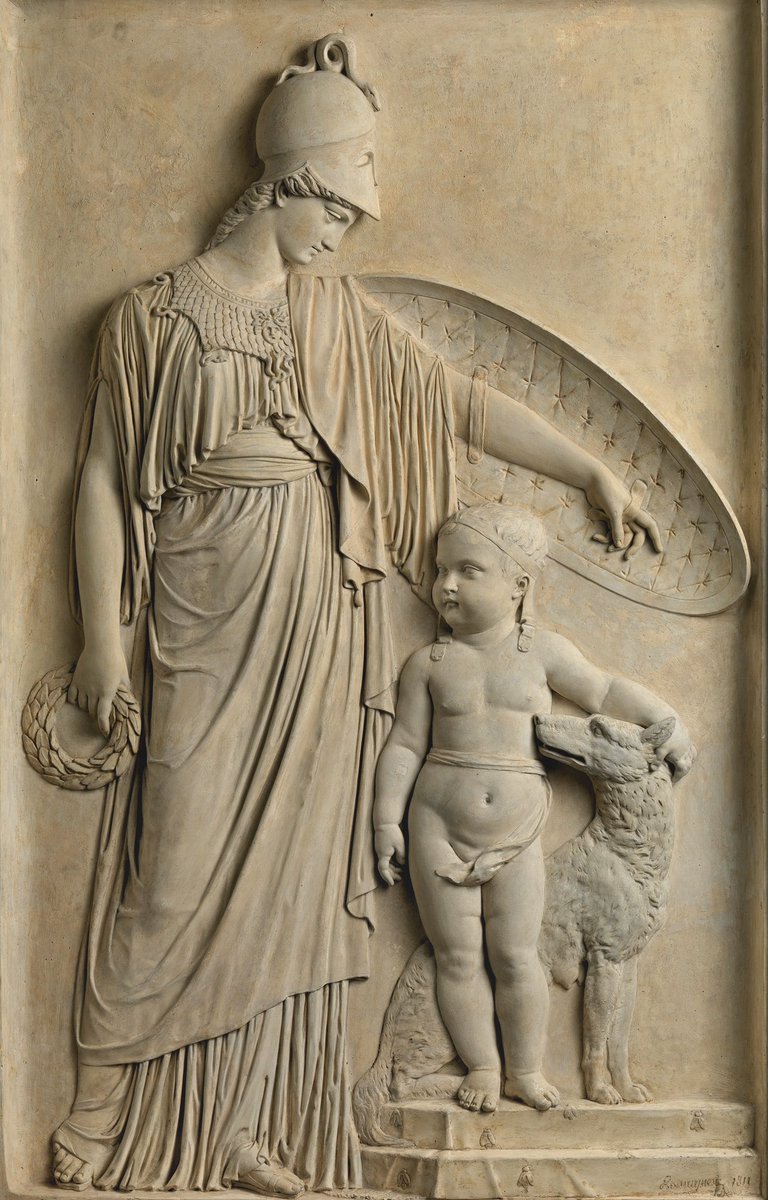 Minerva Protecting the Young King of Rome