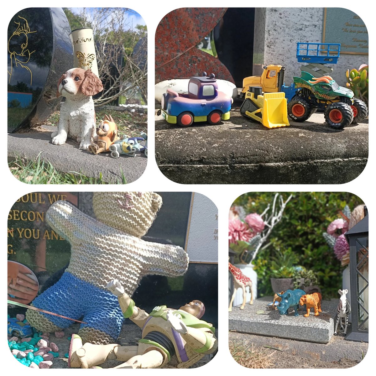 Bottom_Drawer's tweet image. 💔 I visited the Garden of Angels at one of my fave cemeteries. Among the tributes: 
"A short time in our arms, a lifetime in our hearts "
"Our brave little warrior"
"Your wings were ready, our hearts were not."
"Loved hardest by your mama and daddy"
🪽 
Go gently today. xLisa