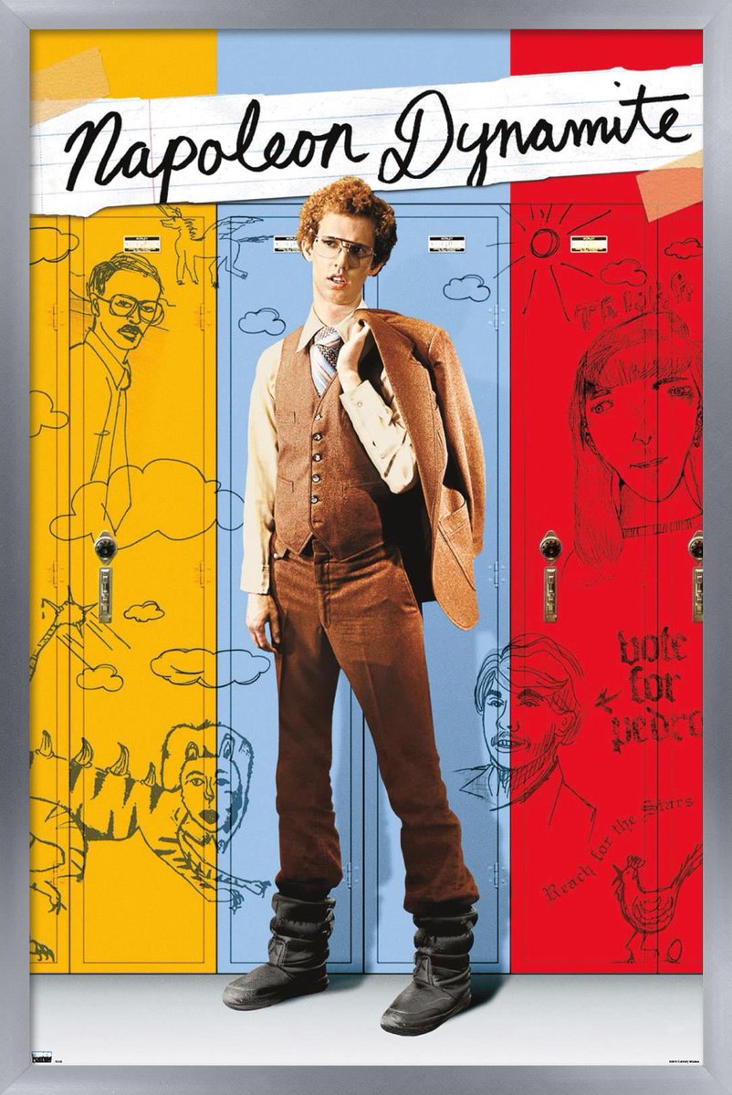 Napoleon Dynamite (2004)

Comedy/Indie film ‧ 1h 22m
Director: Jared Hess

#napoleondynamite #jaredhess #jonheder #jongries #aaronruell #efrenramirez #tinamajorino #diedrichbader #movieposter #moviehunters01