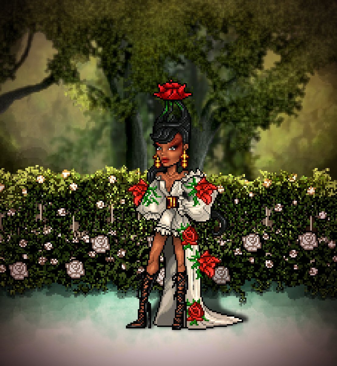 Do you like my rosebud 🌹

 #TheMetGala2024  📍