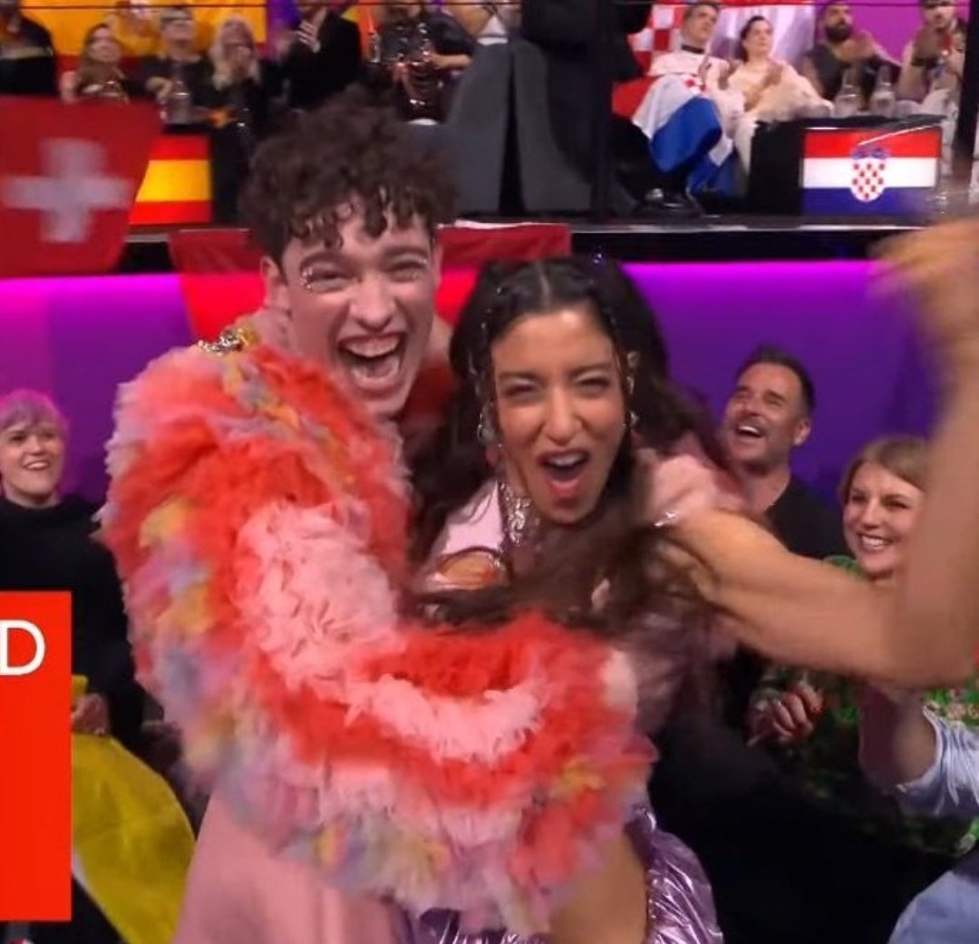 Ανταλλάξαμε 12αρια Ψυχούλες μουυ🫶 #eurovisiongr #Eurovision2024 #MarinaSatti