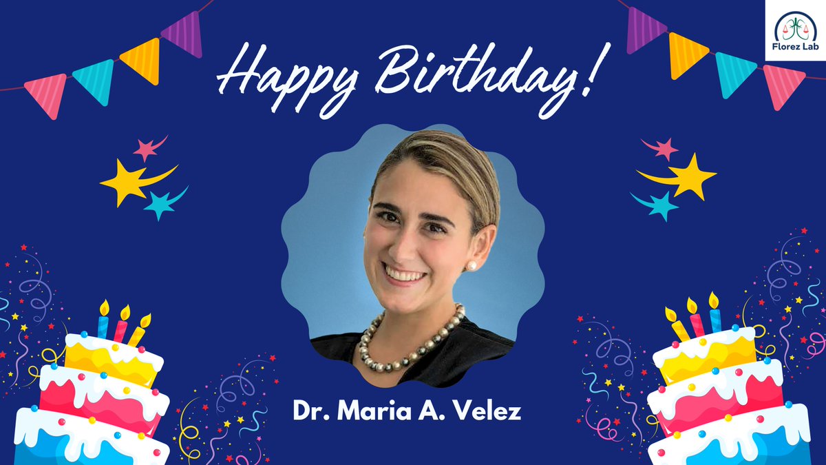 🍰Happy birthday to the incredible Dr. Maria Velez @MomaVelez11 🎉🎉❣️ 🍰🍰Dr. Velez is a Heme-Onc fellow and an incoming faculty member at @UCLAHealth, with special interest in thoracic oncology and #clinicaltrials. She was also recently named a @cancerGRACE Ambassador‼️ #LCSM